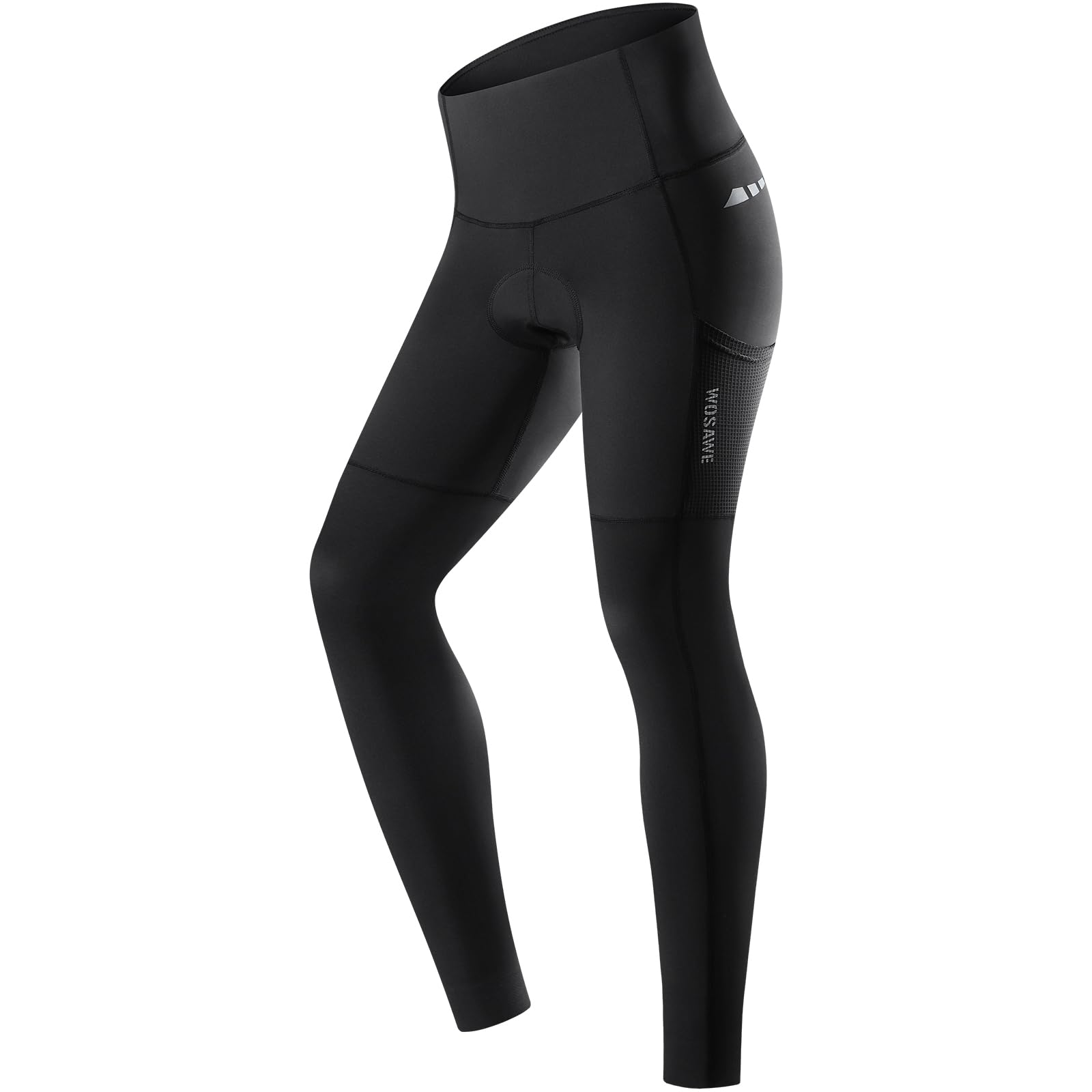 WOSAWE Pantaloni da Ciclismo da Donna Gel Pad Mountain MTB Pantaloni da Bici Ciclismo Lungo Calzamaglia da Ciclismo Pantaloni da Bicicletta da Corsa Anti-Sudore