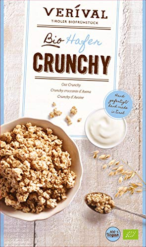 VERIVAL Bio Hafer Crunchy Müsli | 375g Einzelpackung | vegan | ohne Palmöl | handgefertigt in Tirol Cover