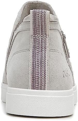 Ryka Women's Hensley Sneaker Bootie Beige Grey Suede 8.5 M | Image 4