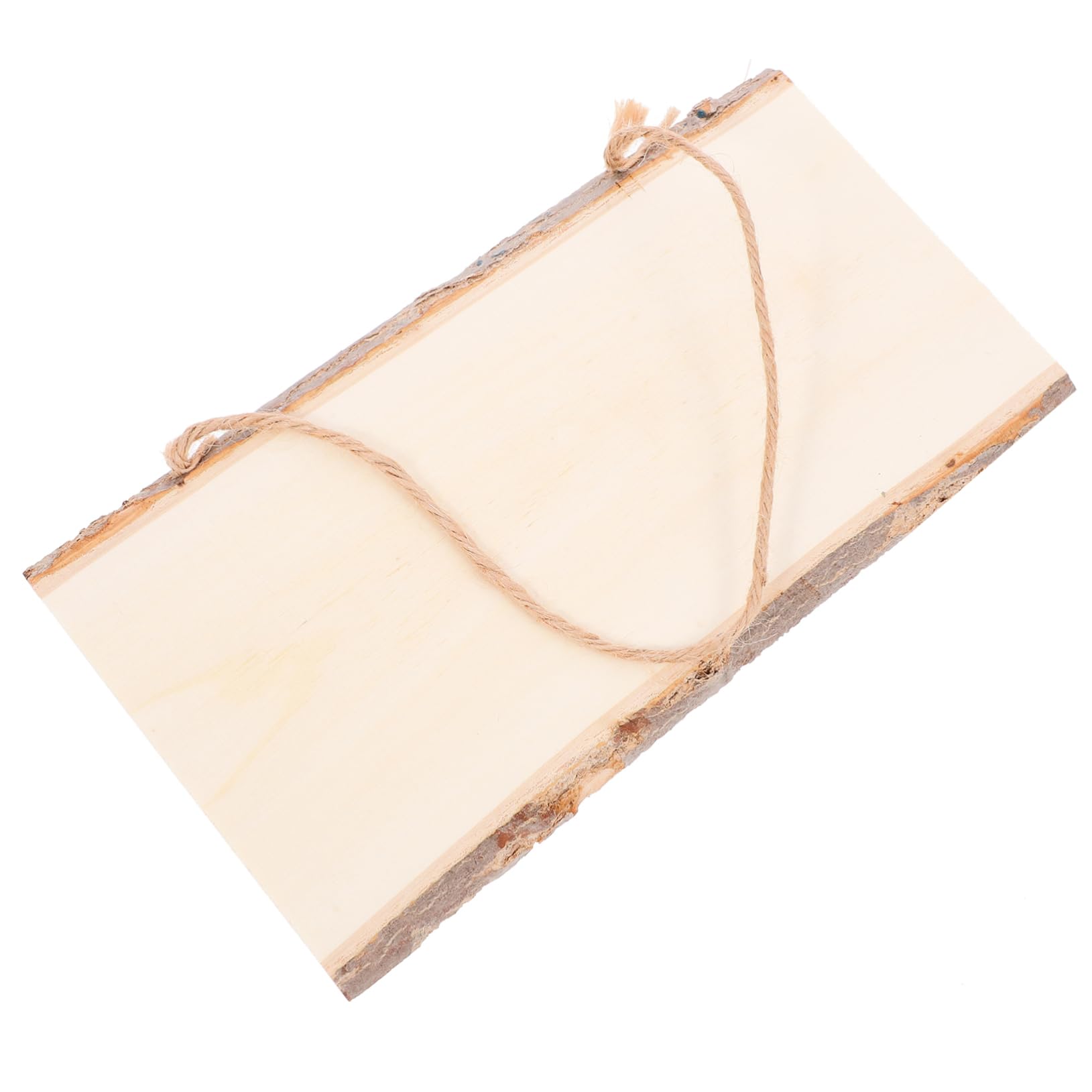 DOITOOL Handmade Painting Pendant 2 Pcs Wooden Wall Hanging and Girls Drawing Decor Wall Pendant Decor