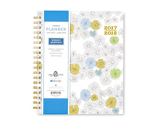 Télécharger Presse à œufs pour Blue Sky 2017-2018 Agenda scolaire semainier et mensuel à spirales, 20,3 x 25, Gratuit