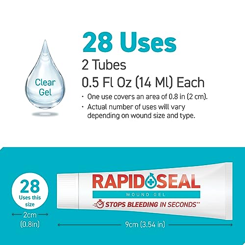 Rapid-Seal 193450 HEMOSTATIC GEL 0.5OZ 2CT Wound Gel (2 Tubes) thumb #2