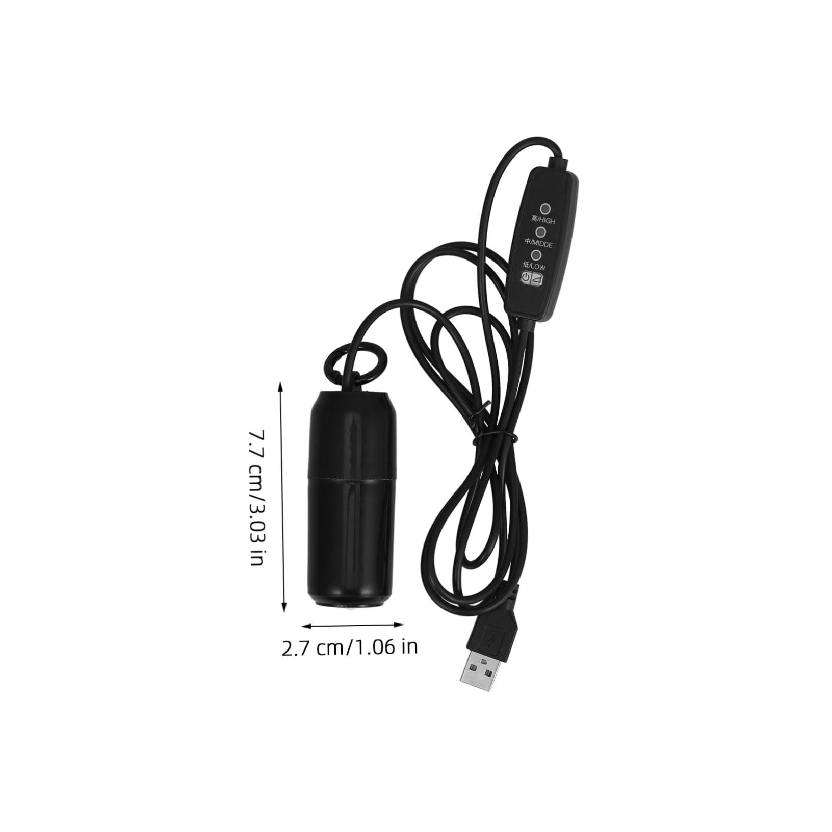 Hohopeti Tiny Portable Oxygen Aerator Pump for Small Aquariums USB Air Pump with Silent Operation Oxygenation and Versatile Aesthetics for Home Travel