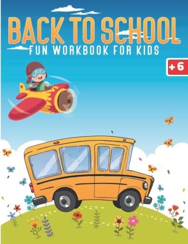 Back To School Activity Book for kids 6-8: Fun Workbook With Fun Activities for Kids including Word search, Mazes, Brain game, Coloring and Many More image 2