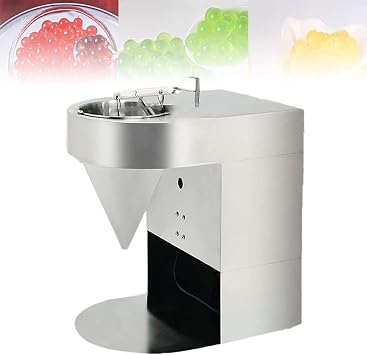 Commercial Popping Boba Making Machine, Taro Ball Cassava Ball Maker, 50kg/h Automatic Pearl Maker, Tapioca Pearl Making Machine Bubble Tea Pearl Maker Popping Boba Molding Tool