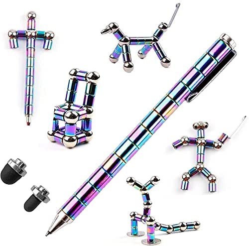 HEYYOUFLY Decompression Magnetic Metal Pen, Eliminate Pressure Fidget Gadgets, Multifunction Writing Magnet Ballpoint Pen, Kids or Friends : Amazon.com.au: Toys &amp; Games