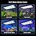 ZEONVE LED Aquarium Light,Fish Tank Light,Clip On Aquarium Light for Plants,24/7 Clip On Fish Tank Light with Timer for 12-29 Inch Aquarium Plant Light,Full Spectrum 38W RGBW Aquarium Lights