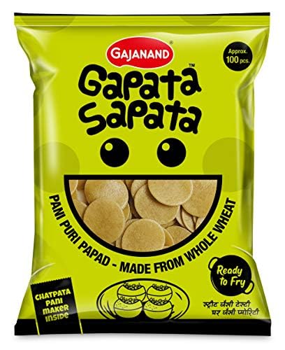 Gapata Sapata Papad Pani Puri 200gm, (Pack of 1) (B0D9LJTHBK) Amazon Price History, Amazon Price Tracker