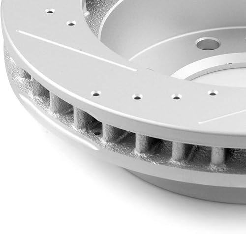 Miniatura 1343 de Kits de frenos y rotores, rotores de freno SCITOO y 8 pastillas de cerámica para 08-12 para Chrysler Town & Country, 08-12 para Dodge Grand Caravan