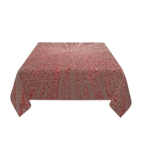 Nappe décorative or rose haut de gamme, textile infroissable pour réception - 4