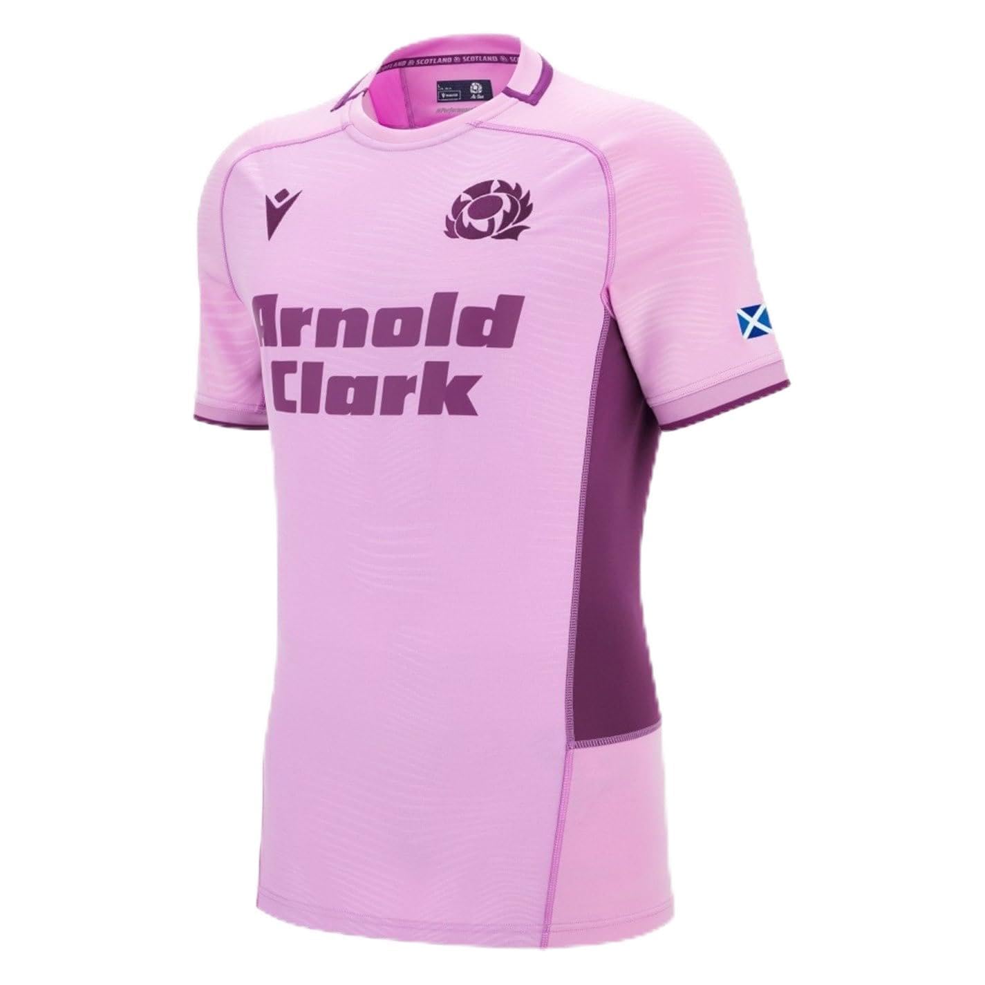 Scotland  Women's   ’S Rugby World Cup Away Shirt 2025 ’S, Football by Macron in Size 14, Sports Direct