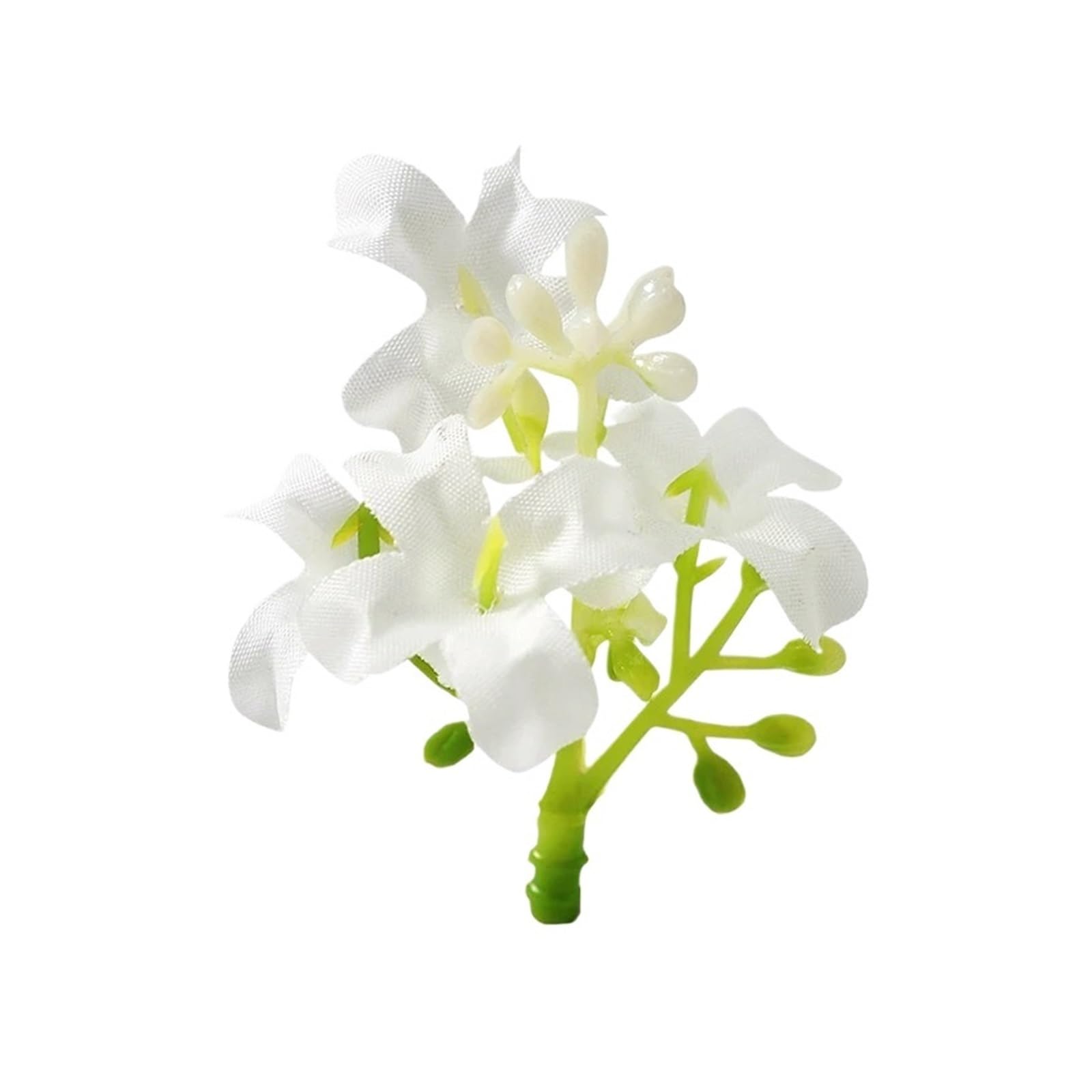 Casetlong 10/20/50Pcs 4cm Artificial Flower Head For Home Wedding Decorations DIY Garland Wreath Accessories(White,20Pcs)