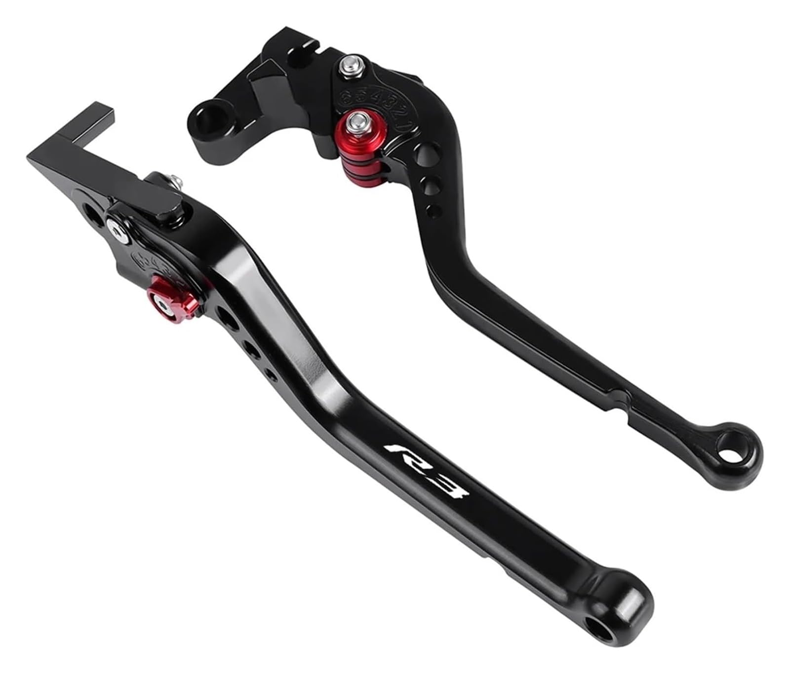 ASDGHJF for Yamaha YZF R3 YZFR3 2015-2022 Motorcycle CNC Adjustable Folding Brake Clutch Levers Handle