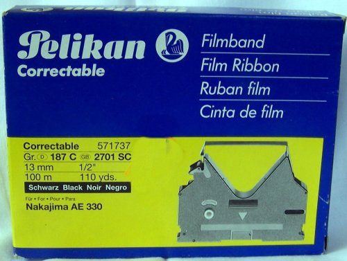 Preisvergleich Produktbild Pelikan Farbband Gruppe 187C 571737 / 519884 schwarz