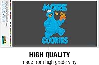 Vista 3 de Pegatina de parachoques de Monstruo de galletas de Plaza Sésamo