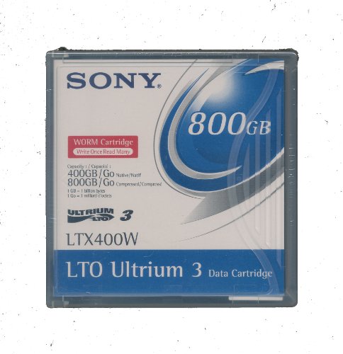 Image of Sony LTX400WWW LTO 3 Worm 400GB Storage Media