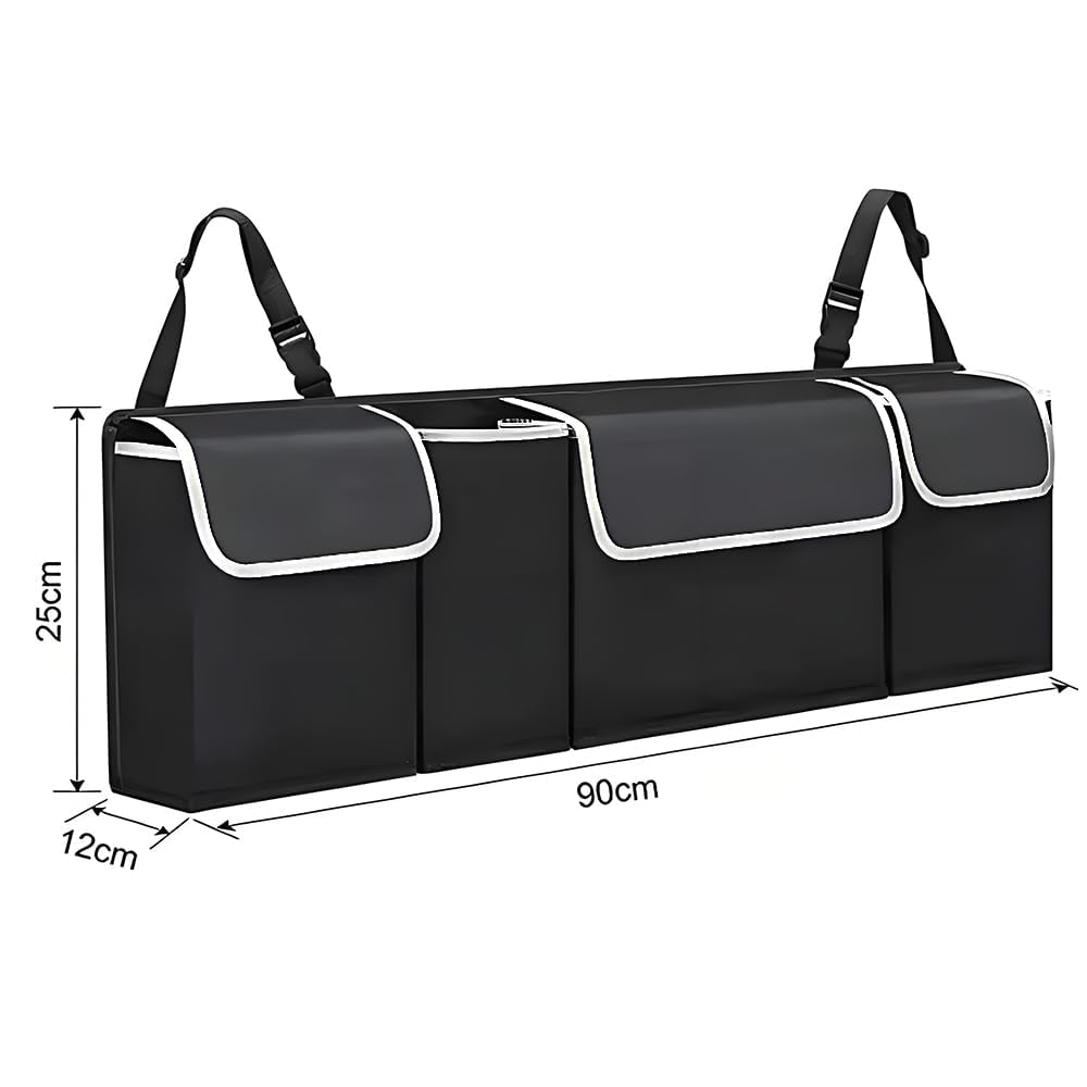 Organizador de maletero, bolsa de almacenamiento plegable, impermeable