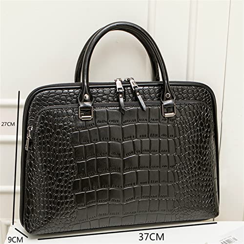 Briefcases Messenger Bags Laptop Bag Women Leather Briefcase for Laptop HandbagShoulder Bags Woman Work Office Leather Handbags3