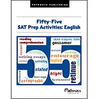 Fifty-Five SAT Prep Activities: English 5830315378 Book Cover