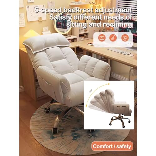 Chaise d'ordi confortable contre la fatigue pour le bureau et la chambre - 4
