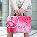 icolor 11 11.6 12 12.1 12.5 inch Laptop Carrying Bag Chromebook Case Notebook Ultrabook Bag Tablet Travel Cover Neoprene Sleeve for Apple Macbook Air Samsung Google Acer HP DELL Lenovo Asus Pink