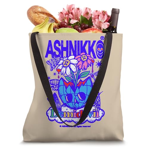 Bolso Tote Ashnikko Daisy World Tan miniatura 4