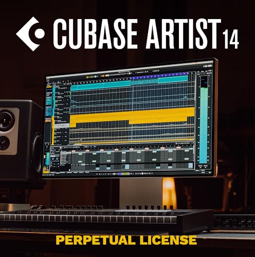 Steinberg Cubase Artist 14 séquenceur audio MIDI, logiciel d'enregistrement pour les applications...