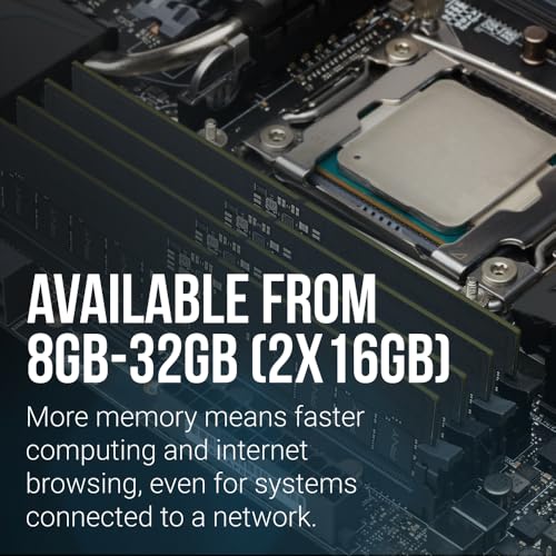 Image of PNY Performance 16GB (1x16GB) DDR5 RAM 5600MHz (PC5-44800) - CL46, 1.1V - Compatible with 5200MHz, 4800MHz - Desktop Memory - MD16GSD5560046-TB - Not Compatible with Intel 15th Gen