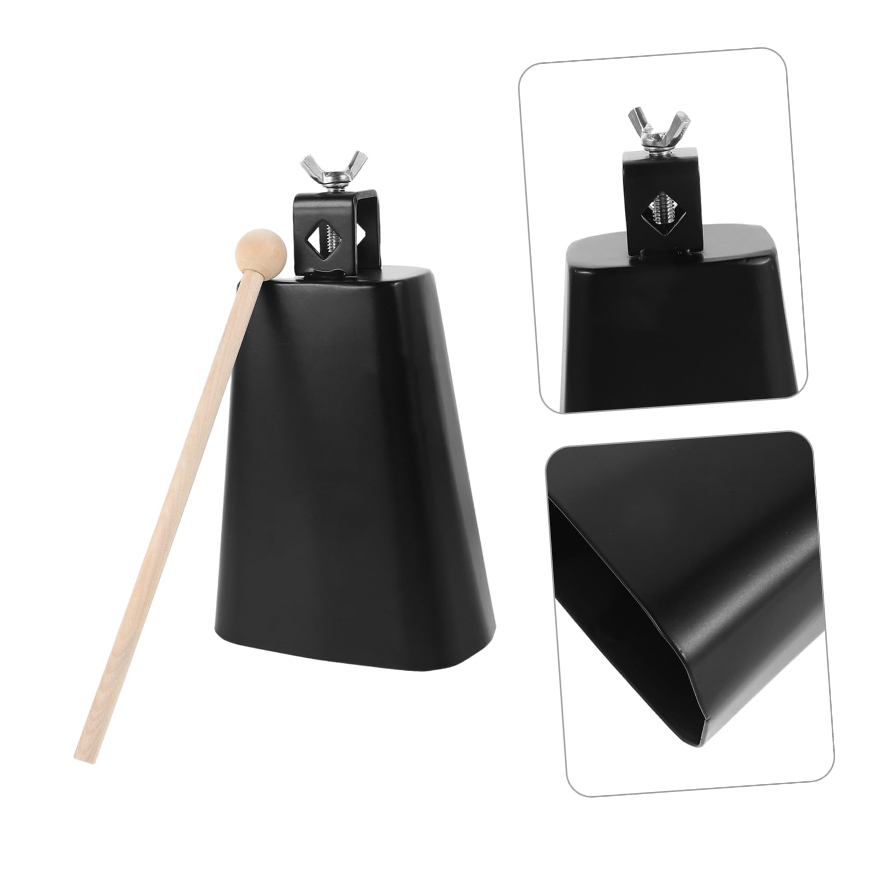Supporto Per Campanaccio in Metallo Con Hardware Di Montaggio Per Batteria Staffa Di Montaggio Inclusa Design Anti-rumore Adatto Per Strumenti Percussione Per Ragazza e Percussioni