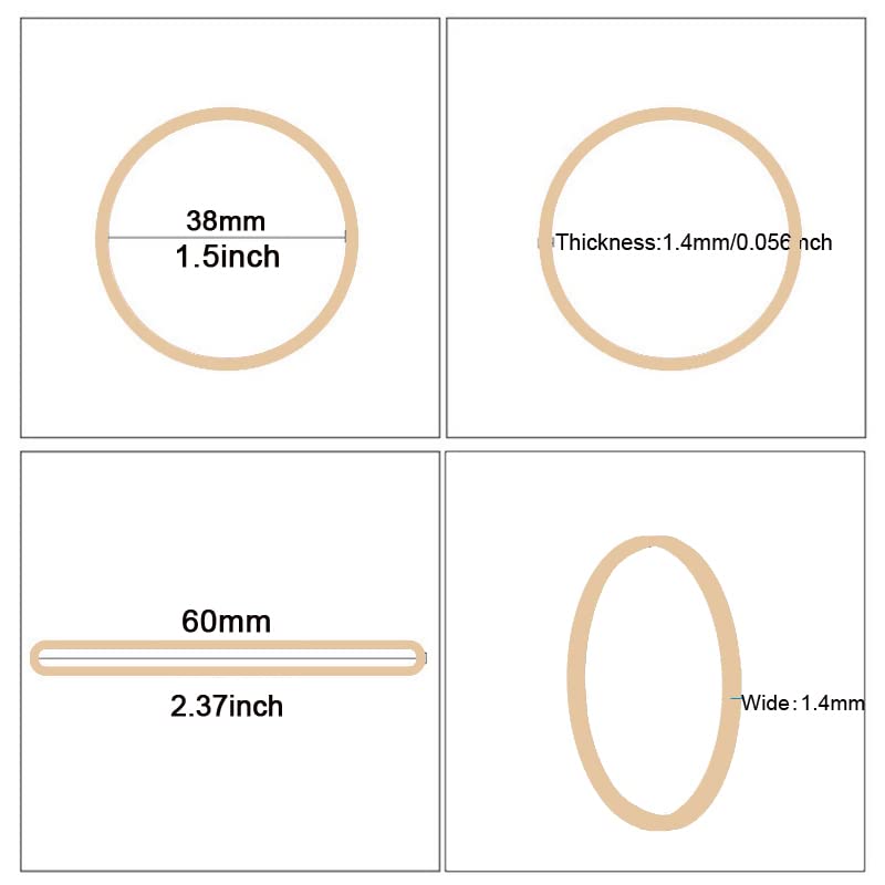 Rubber Bands Size16 Elastic Rubber Band #16 Light brown 600Pcs rubber bands office supplies File Folders Litter Box