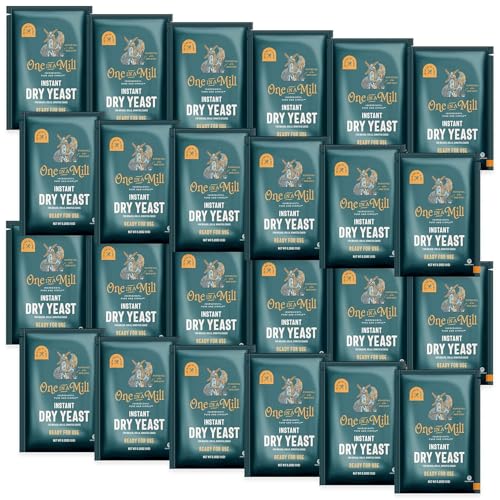 One in a Mill Instant Dry Yeast Packets | Fast Acting Self R...