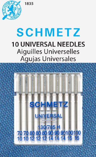 SCHMETZ Universal (130/705 H) Household Sewing Machine Needles - ...