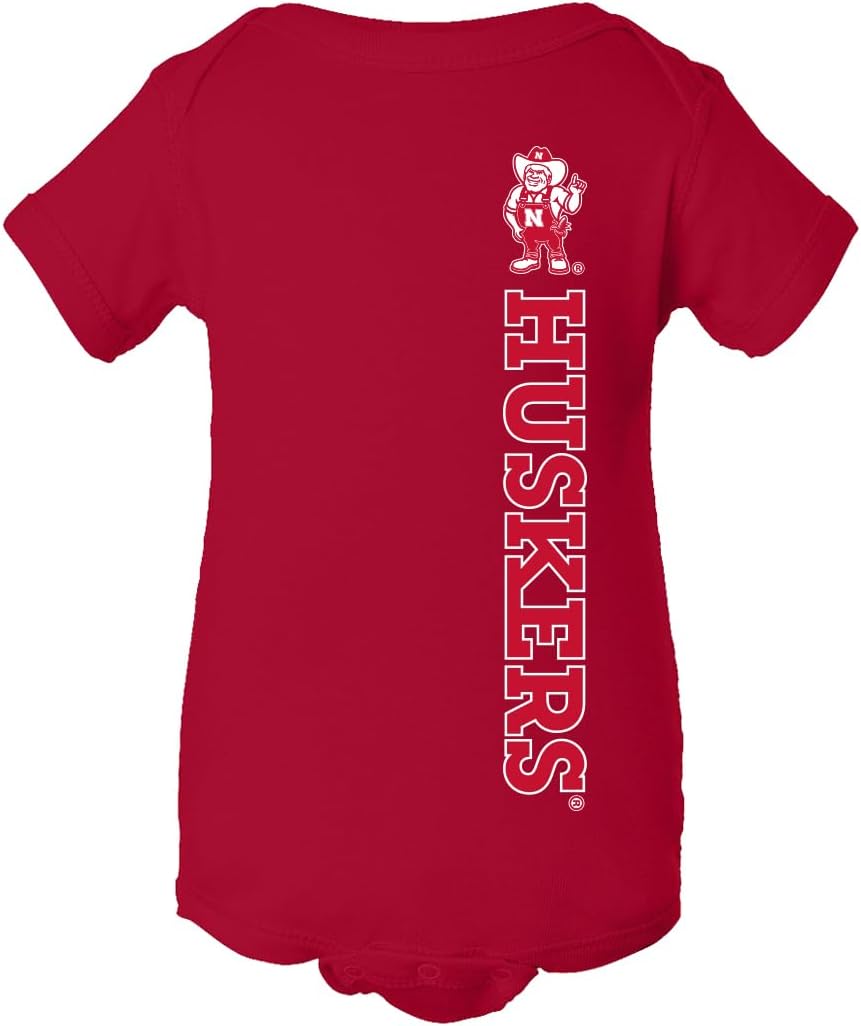 CornBorn Huskers Baby Apparel - Nebraska Cornhusker Infant Bodysuits