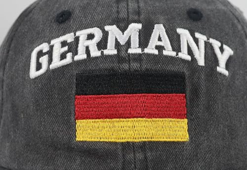Image of USA Canada Italy Australia Argentina Brazil England France Colomabia Germany Mexico Spain Adjustable Flag Hats for Men Women