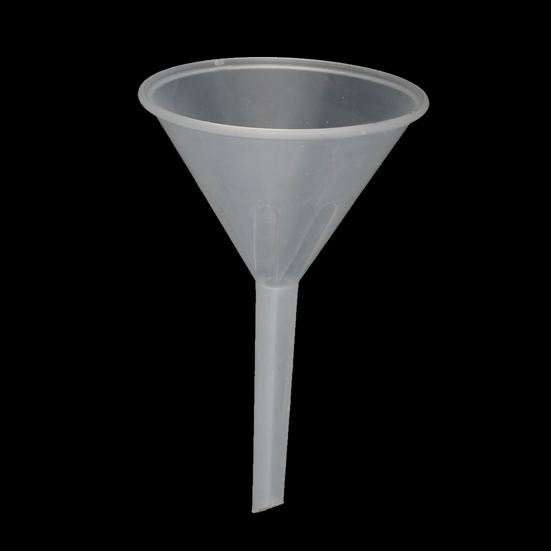 Aexit 75ml PP gauge Liquid Water Oil Filter Funnel Filling Tool Clear 5pcs