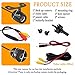 Car Reverse Backup Camera - [HD Night Vision] [170°Wide Angle] Front Side Rear View Camera with Dual Purpose Design - Waterproof Universal Reverse Camera for Car Truck SUV RV