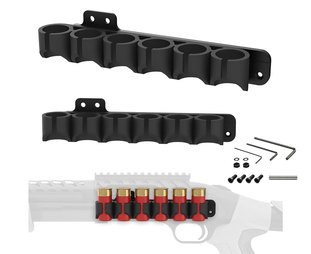 マルシン モスバーグ M500 EAGLEシェルホルダー付き Amazon.com : Gotical Receiver Mounted Shell Carrier Side Saddle 12
