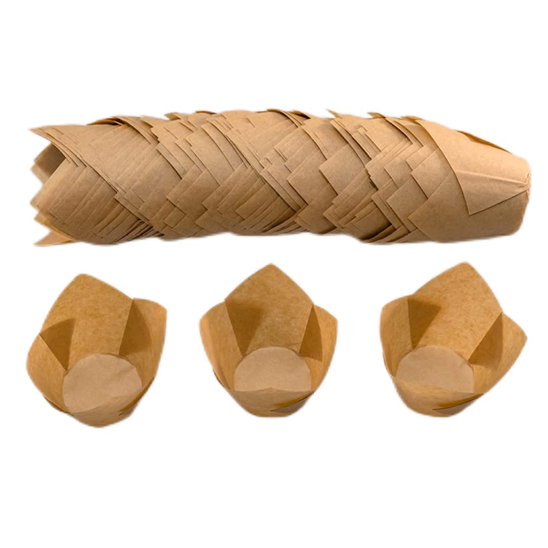 Papel tostado. Moldes for cupcakes, mini moldes for hornear, moldes for muffins, envoltorios for cupcakes, 150 unidades, envoltorios for cupcakes, moldes de papel for hornear muffins