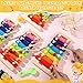 Lukmaa 6 Pcs Xylophone for Kids Wooden Xylophone with Mallets Musical Instrument Wood Baby Percussion Kit Christmas Birthday Gifts for Boys Girls Educational Preschool Instruments Toddler Toys