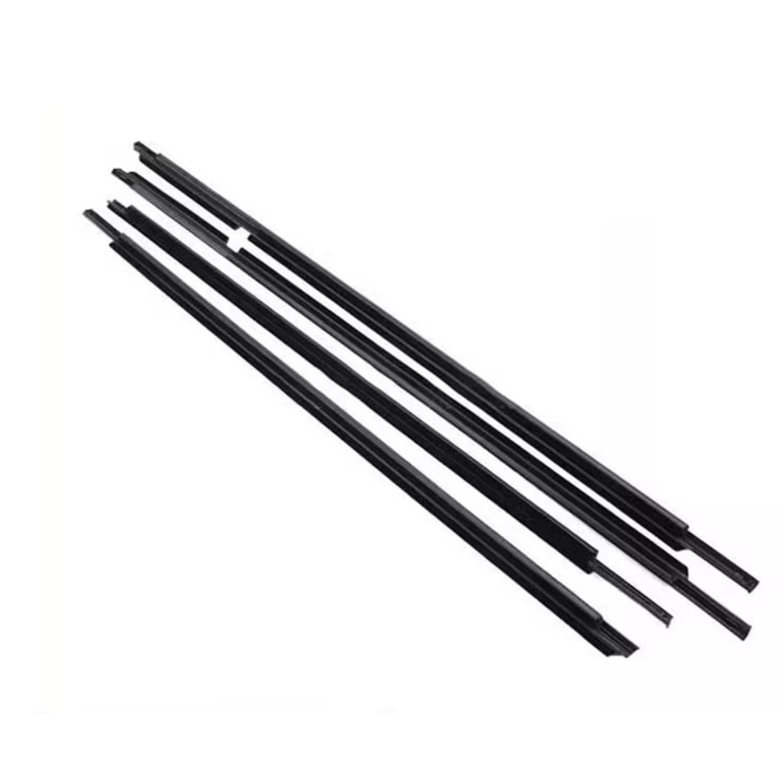 for Lexus for LX570 2008-2021 4 X Car Outer Windows Rubber Weatherstrip Sealing Strip Car Door Seal Protector(Black)