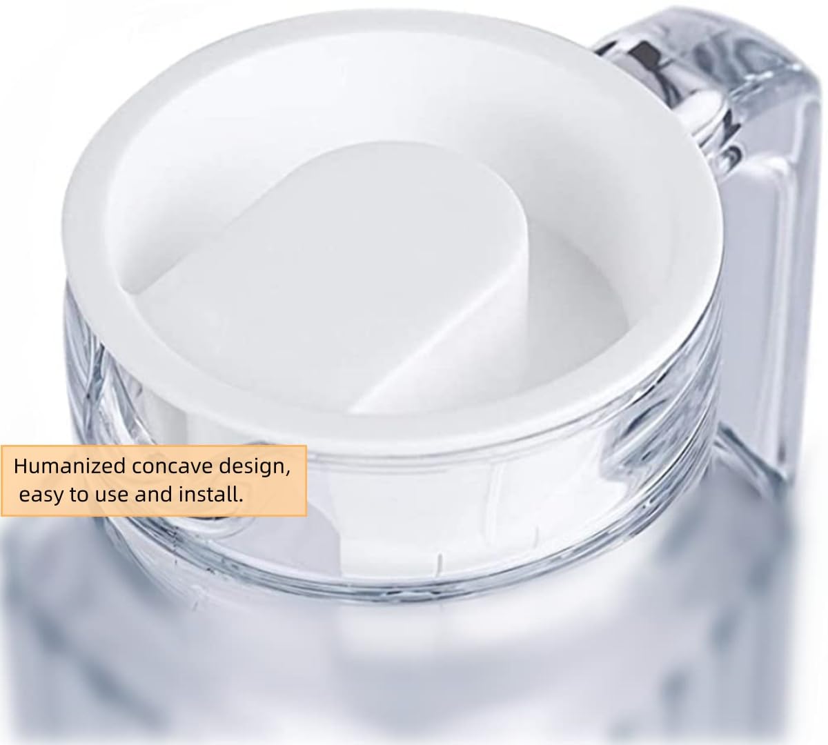 Splash Resistant Food Grade Plastic Lids for Glass | Ubuy