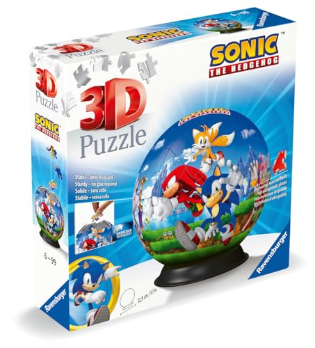 Puzzle 3D Ball 72 pièces Sonic Ravensburger France - vue 3