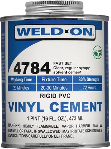 Weld-On 4784 Cemento de vinilo - Pinta