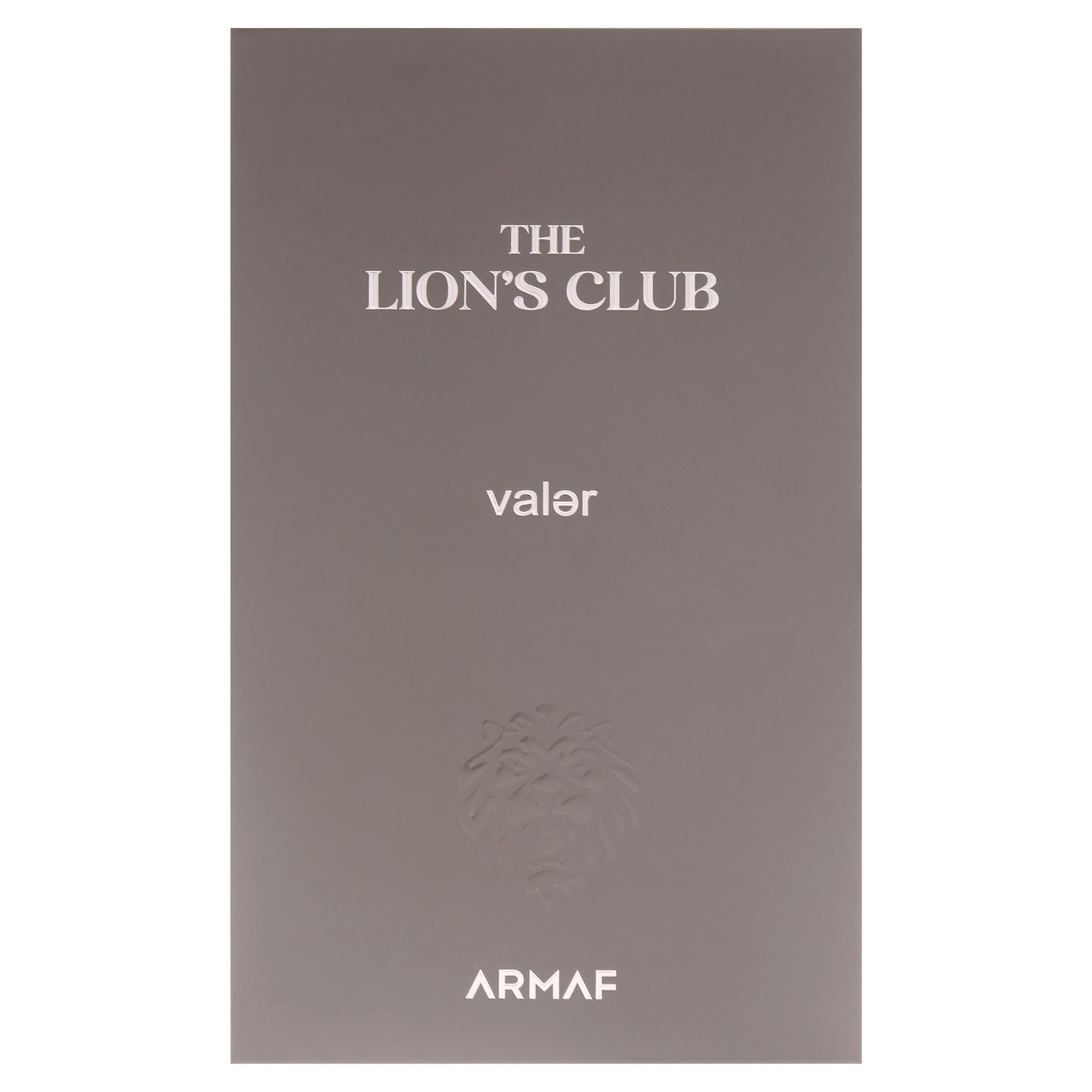 Amazon.com : Armaf Parfums The Lion's Club Valer EDP For Men 3.4