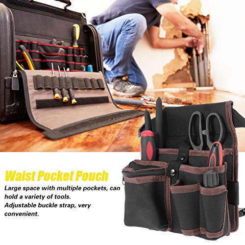 Bolsa de armazenamento de ferramentas à prova d'água, bolsa de cintura, acessório de carpinteiro pr