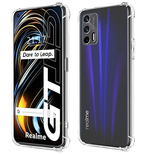 Tumundosmartphone Funda Silicona Antigolpes Transparente para Realme GT 5G