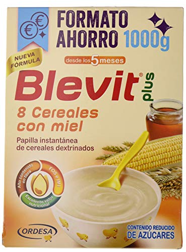 Blevit Plus 8 Cereales Miel - 1000 gr.