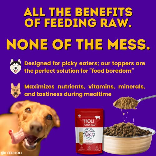 Holi Beef Liver Dog Food Topper - Single Ingredient, Human-Grade - Freeze Dried Protein And Flavor Enhancer For Picky Dogs thumb #2