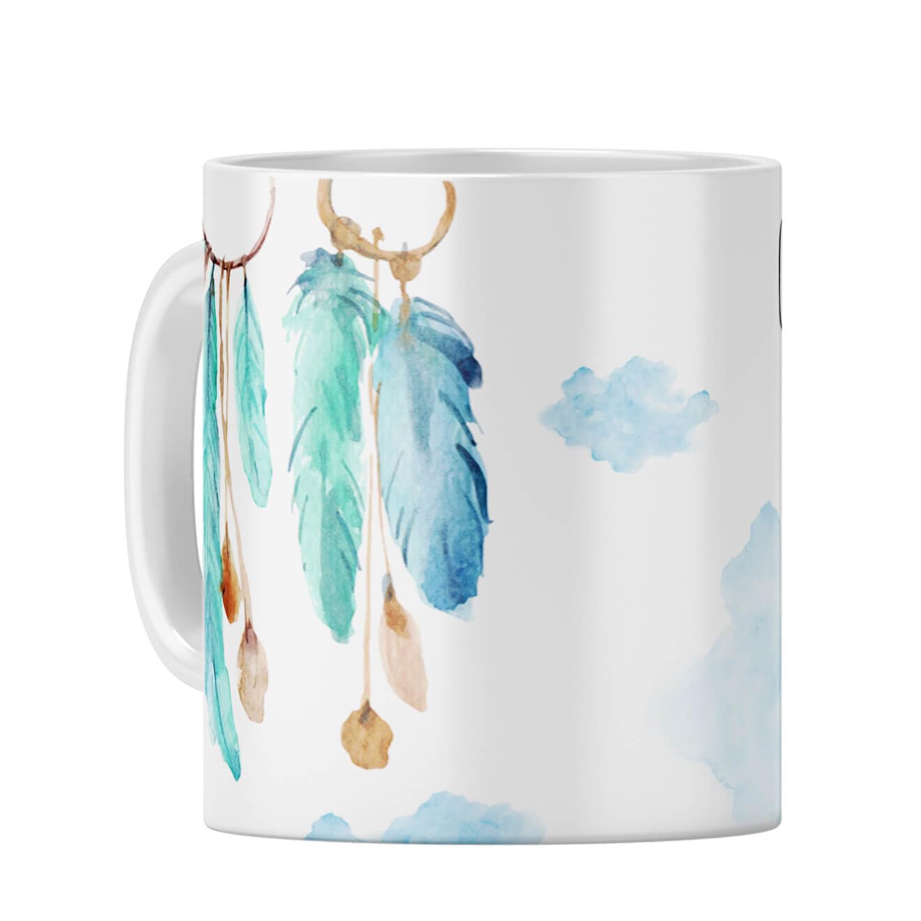 YuBingo Dream Catcher Gift Mug - Ceramic Coffee Mug, Tea Cup, Dream Big, Fulfil Dreams (White Coffee Mug, Tea Cup, 320ML) (B0977L8S72) Amazon Price History, Amazon Price Tracker