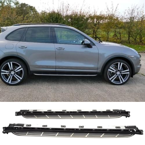 Estribos laterales compatibles Porsche Cayenne 2011-2018 miniatura 2